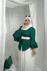 Ruffle Sleev long top